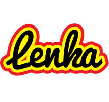 Lenka flaming logo