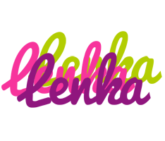 Lenka flowers logo