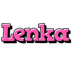 Lenka girlish logo