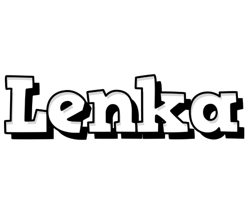 Lenka snowing logo
