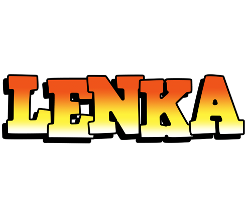 Lenka sunset logo