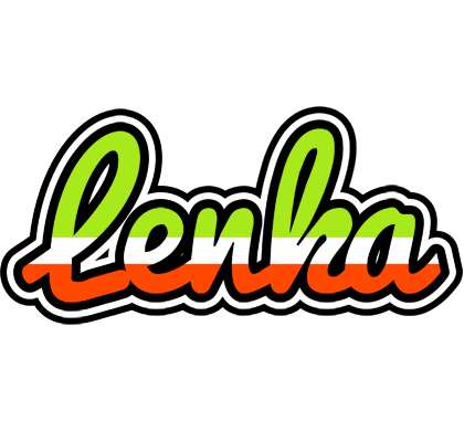 Lenka superfun logo