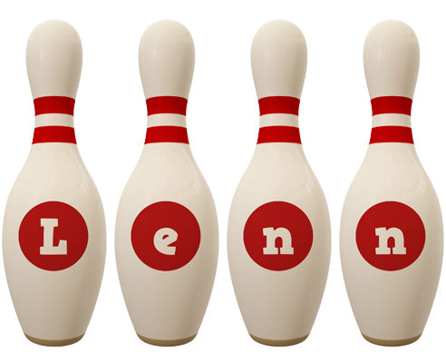 Lenn bowling-pin logo