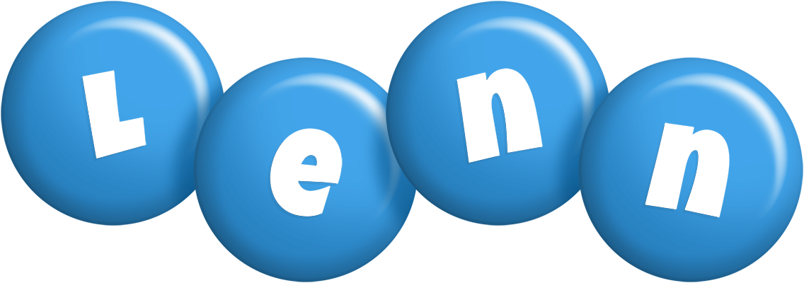 Lenn candy-blue logo