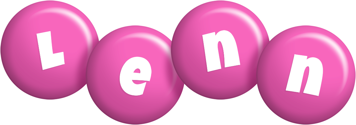 Lenn candy-pink logo