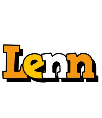Lenn cartoon logo