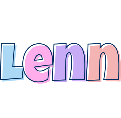 Lenn pastel logo