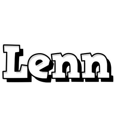 Lenn snowing logo