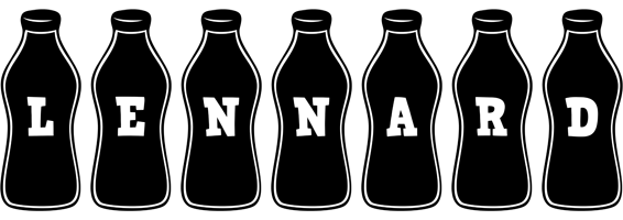 Lennard bottle logo