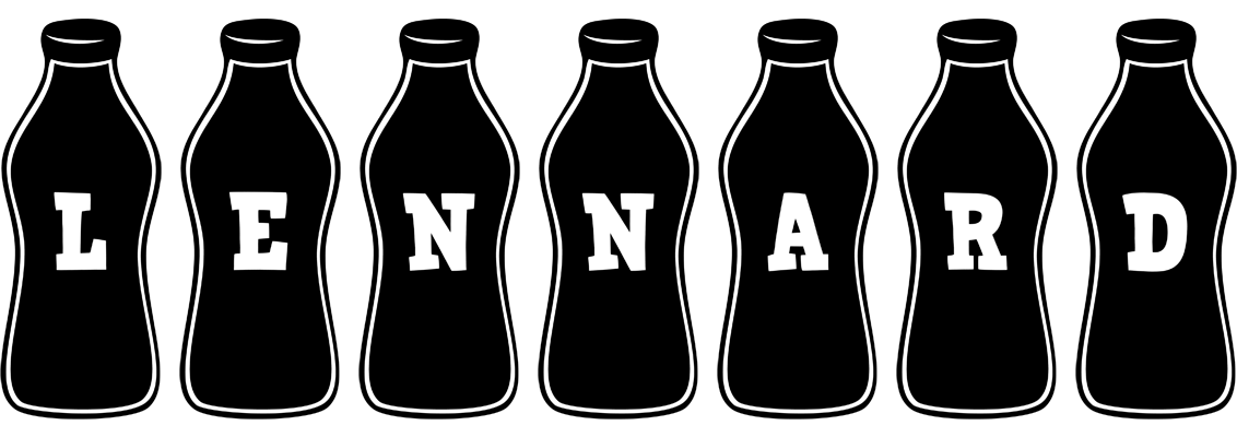 Lennard bottle logo