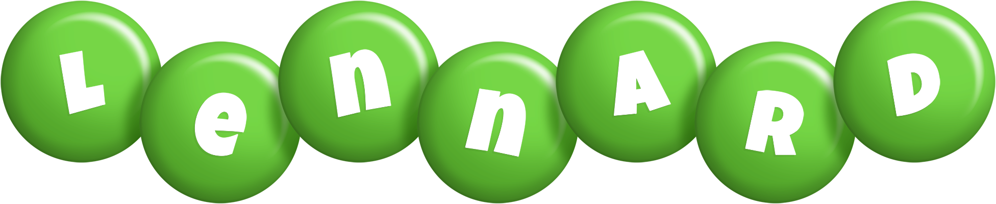 Lennard candy-green logo