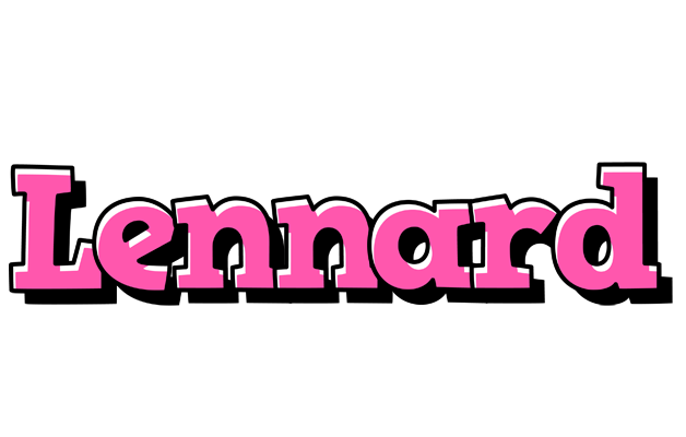Lennard girlish logo