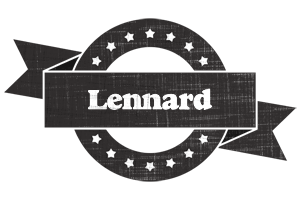 Lennard grunge logo