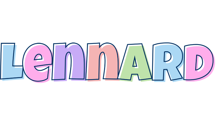 Lennard pastel logo