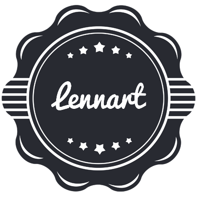 Lennart badge logo