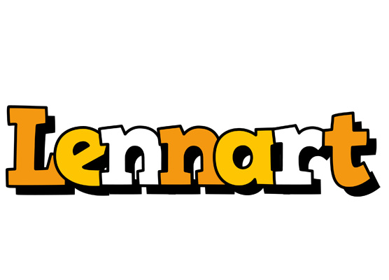 Lennart cartoon logo
