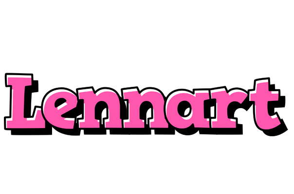 Lennart girlish logo