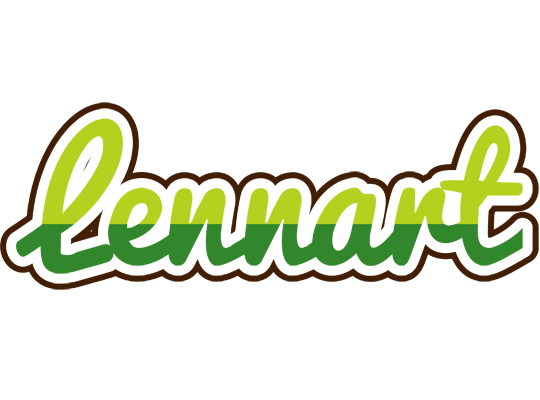 Lennart golfing logo