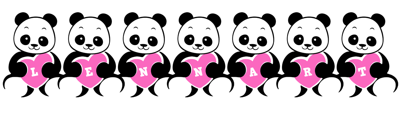 Lennart love-panda logo