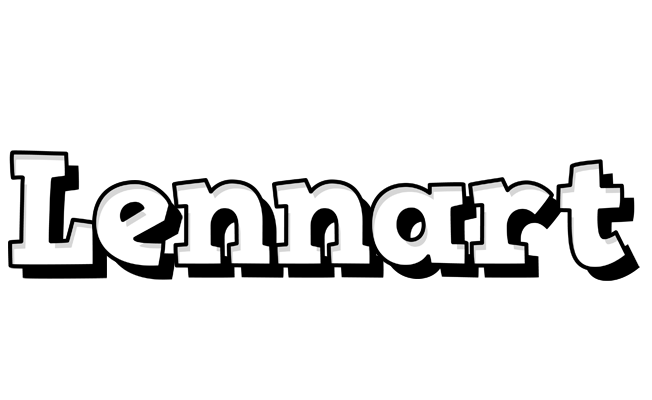 Lennart snowing logo