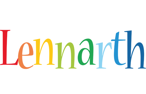 Lennarth birthday logo
