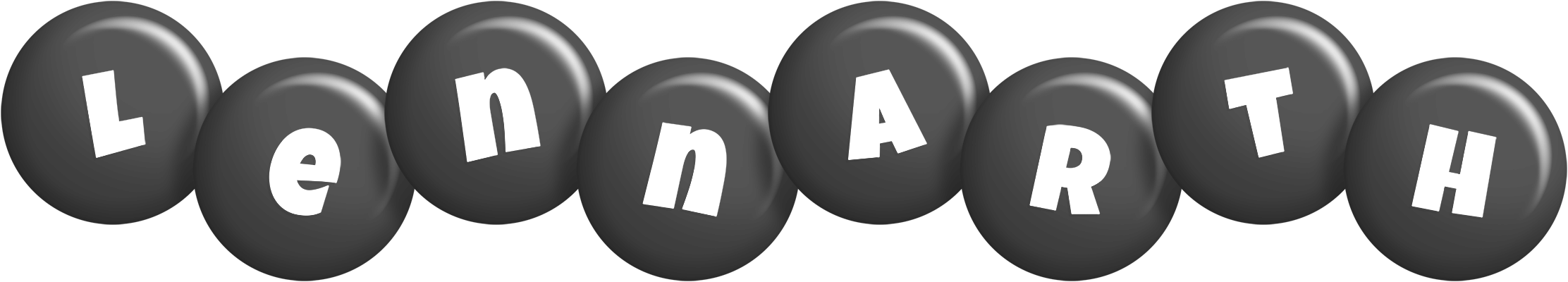 Lennarth candy-black logo