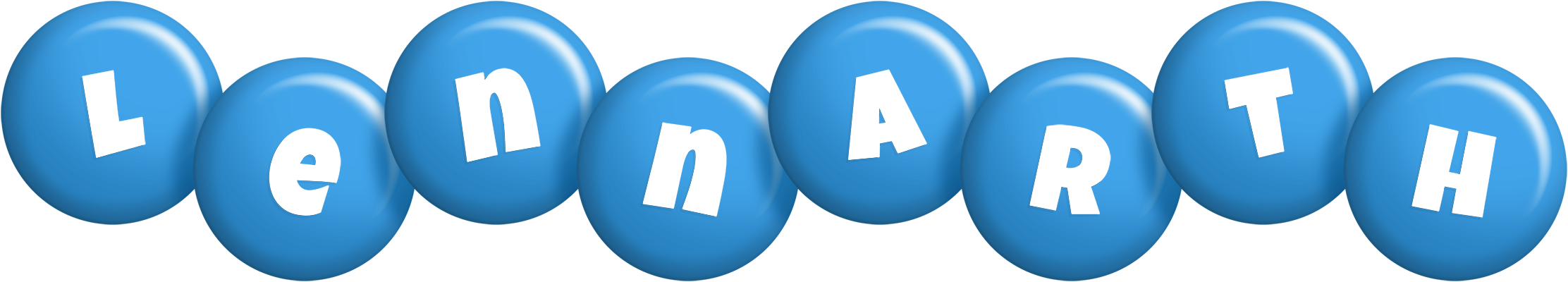 Lennarth candy-blue logo