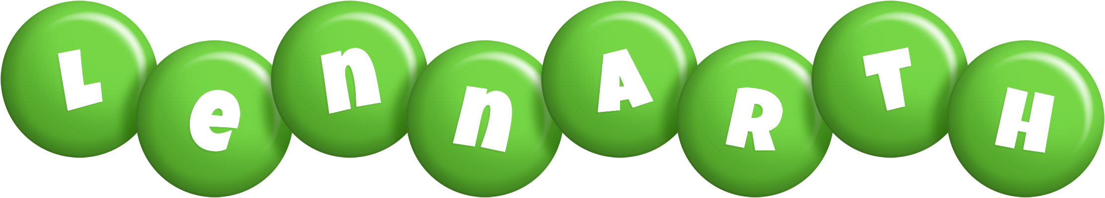 Lennarth candy-green logo
