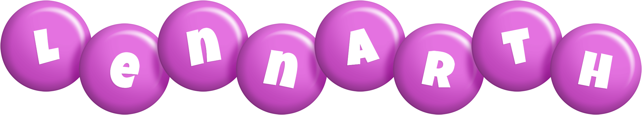 Lennarth candy-purple logo