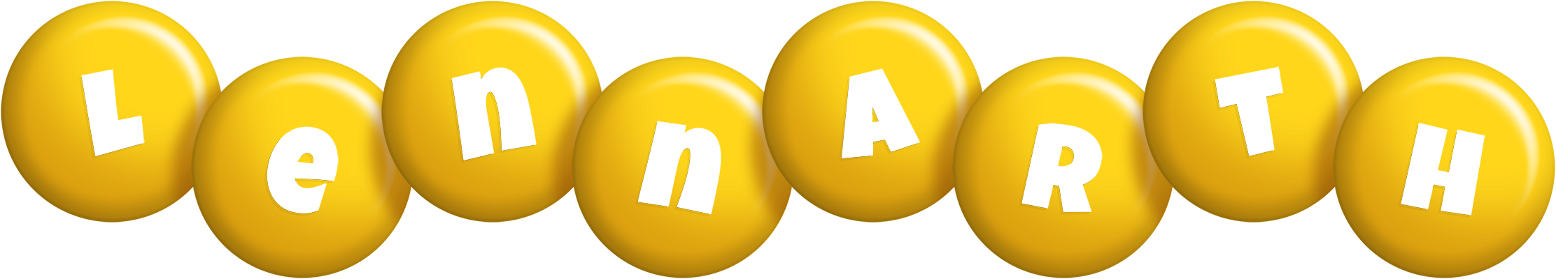 Lennarth candy-yellow logo