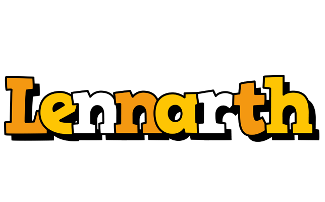 Lennarth cartoon logo