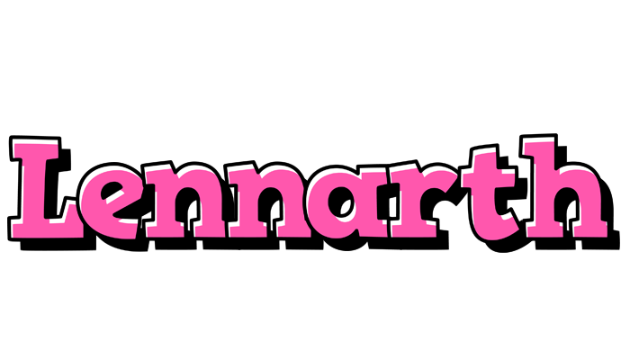 Lennarth girlish logo