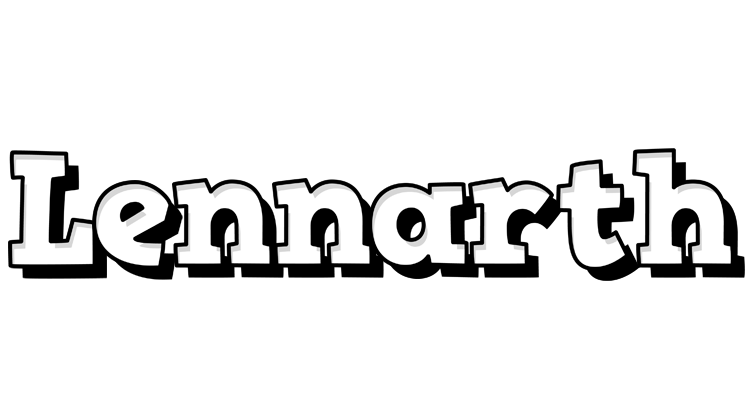 Lennarth snowing logo