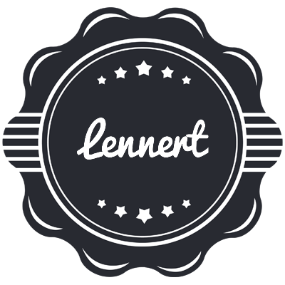 Lennert badge logo