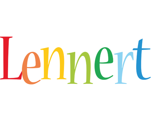 Lennert birthday logo