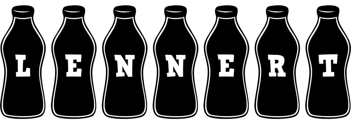 Lennert bottle logo