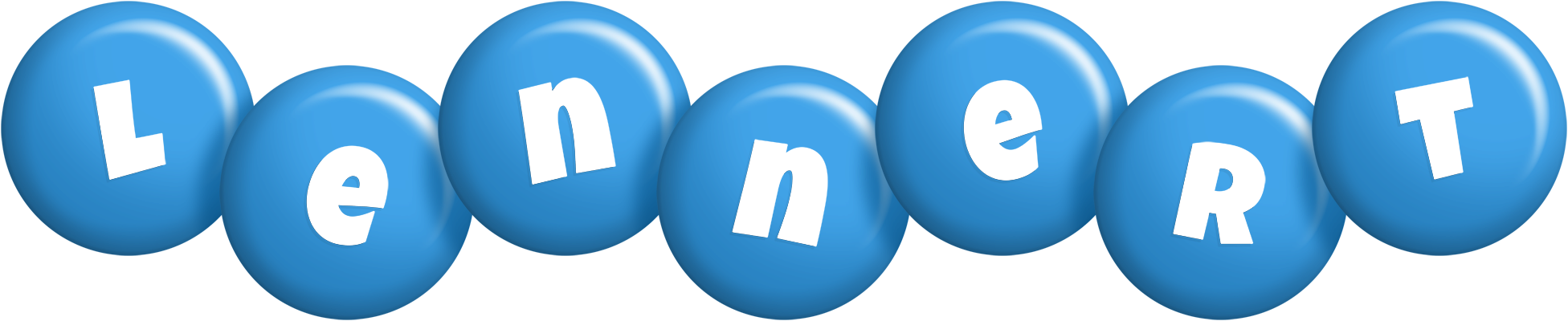 Lennert candy-blue logo