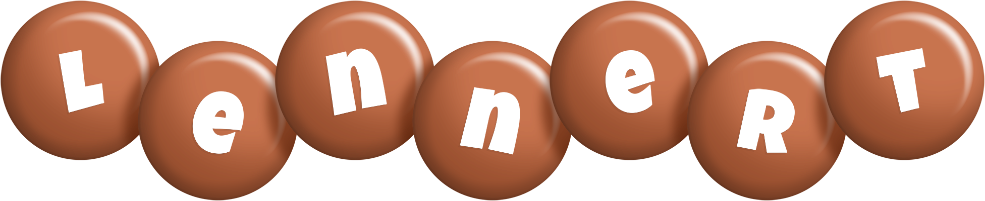 Lennert candy-brown logo