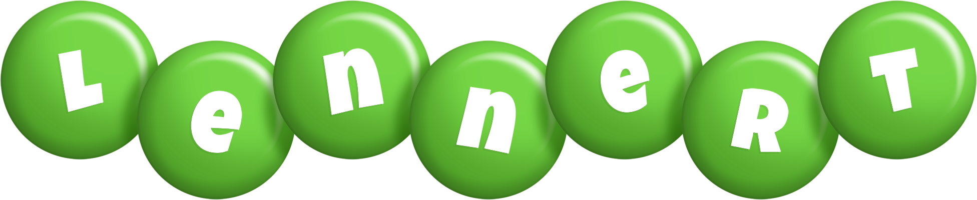 Lennert candy-green logo
