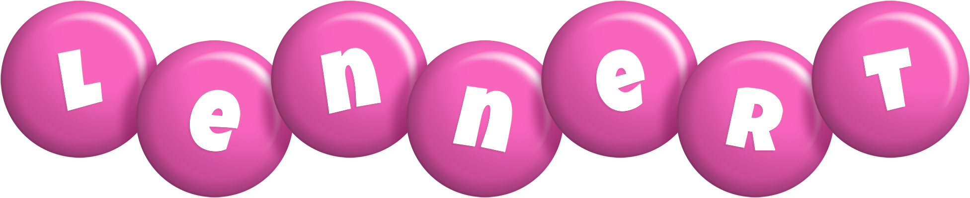 Lennert candy-pink logo