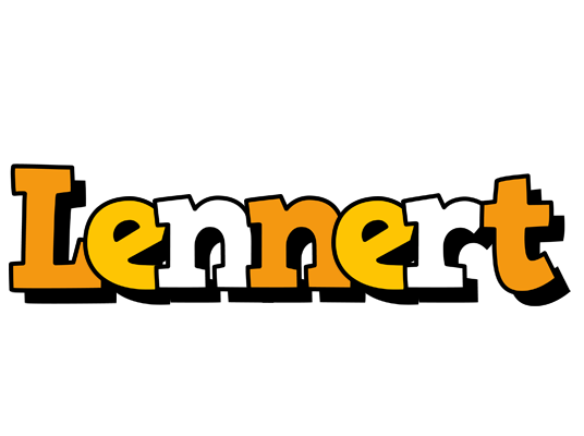 Lennert cartoon logo