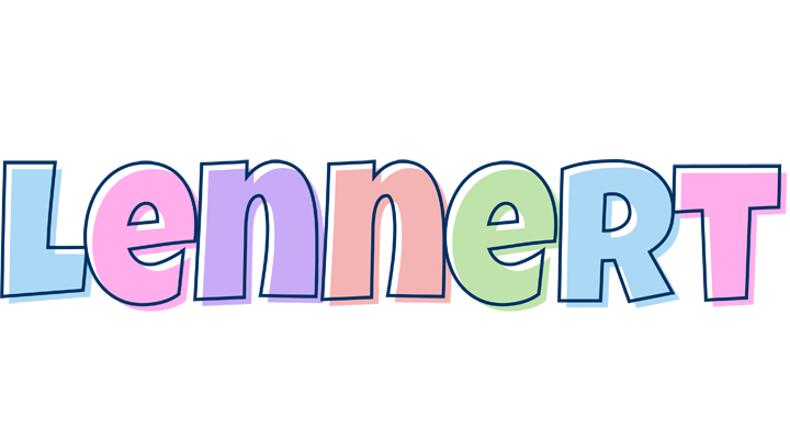 Lennert pastel logo