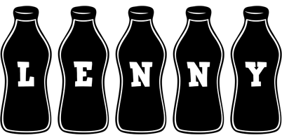 Lenny bottle logo