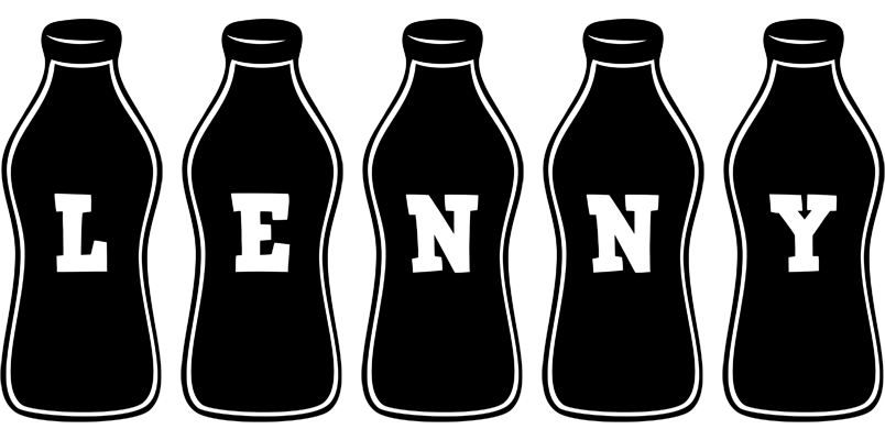 Lenny bottle logo