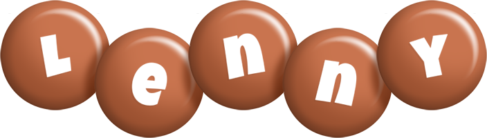 Lenny candy-brown logo