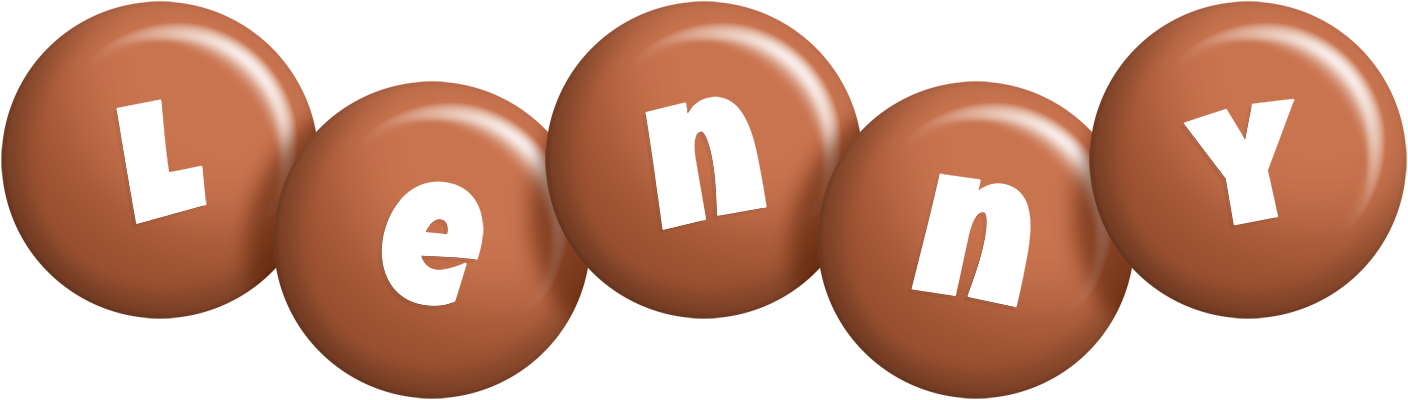 Lenny candy-brown logo