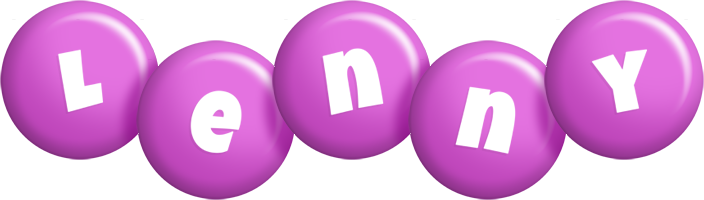 Lenny candy-purple logo