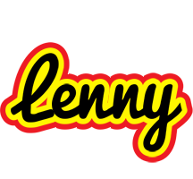 Lenny flaming logo