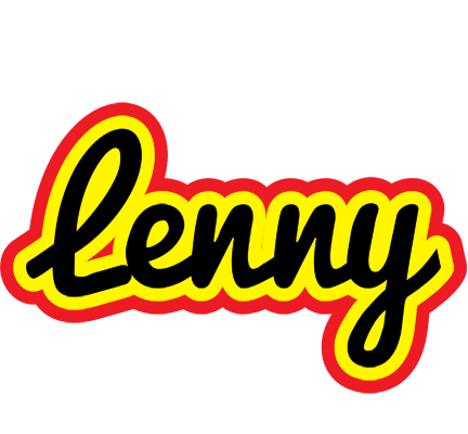 Lenny flaming logo