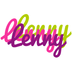Lenny flowers logo